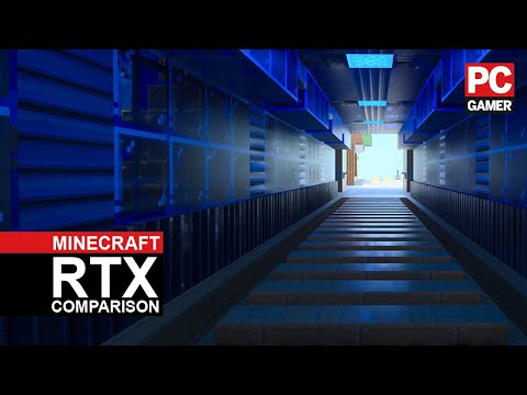PC Gamer - Minecraft RTX Comparison