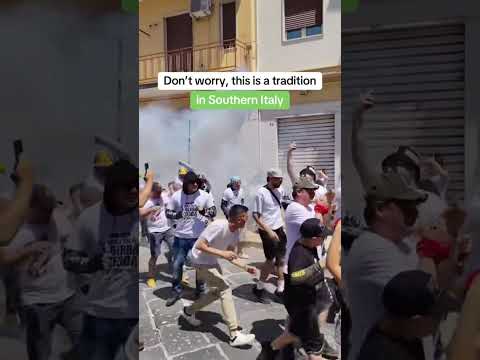 Every May, the town of San Severo (Puglia, Italy) explodes.