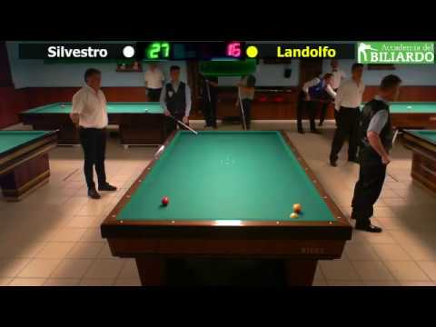 Landolfo vs Silvestro - Gara Interregionale 1/2/3 Cat. CSB Accademia del Biliardo Terni 4 Giu 2017