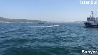 İstanbul Boğazı | Sarıyer Sahil #reels #life #live #sarıyer #bosphorus #ship #yacht #boat #holiday