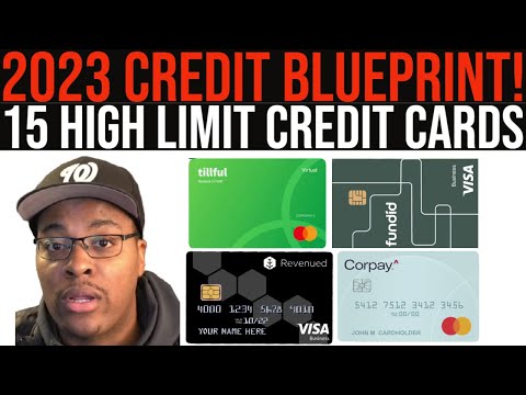 15 HIGH LIMIT NO CREDIT CHECK VISA AND MASTERCARDS! CASH CREDIT ONLY (2023 CREDIT BLUEPRINT!)