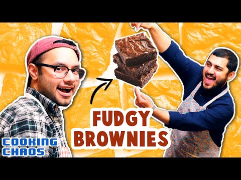 Fudgy Brownies (made with Love) | Cooking Chaos