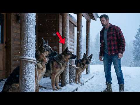 Three Abandoned K9s Left to Freeze at a Cabin — What This Marine Veteran Did Next Shocked Everyone