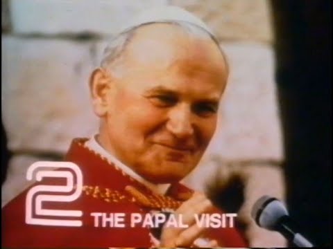 Sunday 30th May 1982 BBC2 - The Papal Visit - Scotland - Manchester - Writers & Places - Hugh Casson