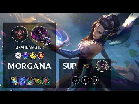 Morgana Support vs Alistar - KR Grandmaster Patch 11.10