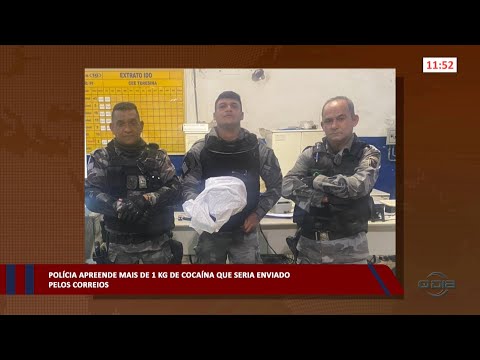 Polícia apreende mais de 1 kg de cocaína que seria enviado pelos Correios 03 05 2023
