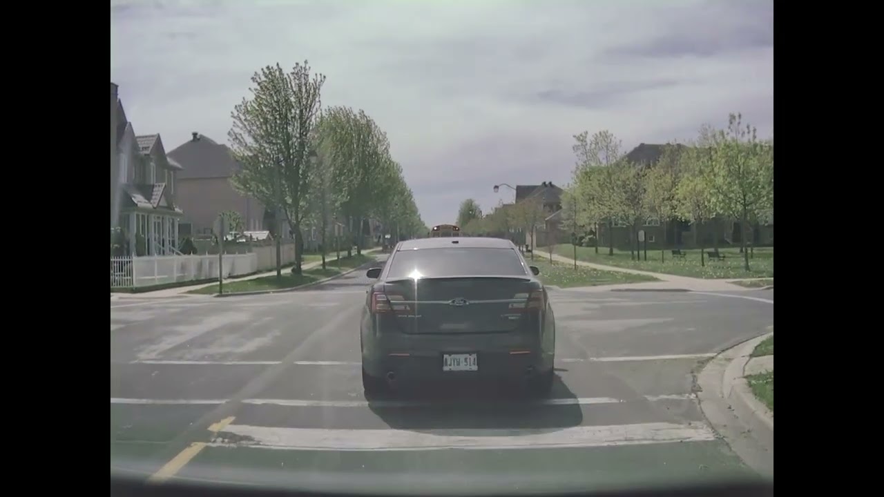 Entitled Driver Passes Stopped School Bus || ViralHog