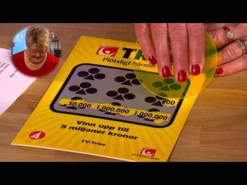 Gun tog med sig hela familjen till Triss-skrapandet - Nyhetsmorgon (TV4)