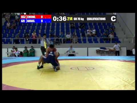 WWCC2013 / Islam Abbasov - GR 76 kg - qualification match