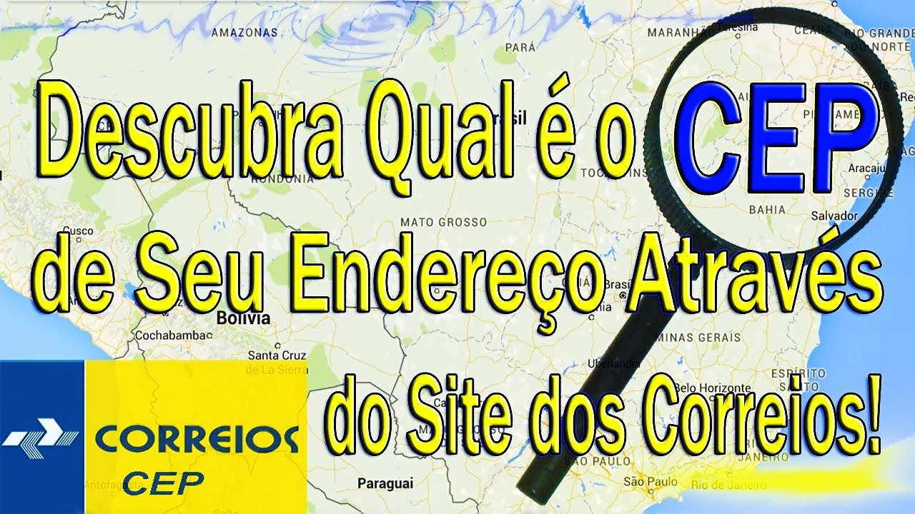 Como Descobrir Qual é o CEP de Seu Endereço Através do Site dos Correios!