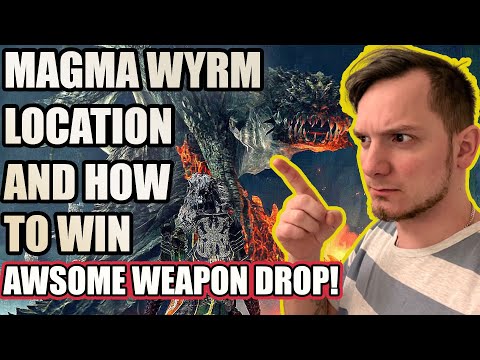 Magma Wyrm Elden Ring Guide - Location & Moonveil Katana