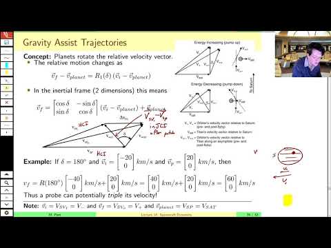 AEE462 lecture 14c - Gravitational Assist Maneuvers