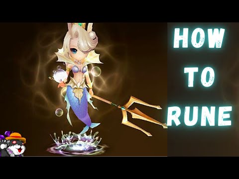 How To Rune Molly (Light Mermaid) For Siege  Summoners War