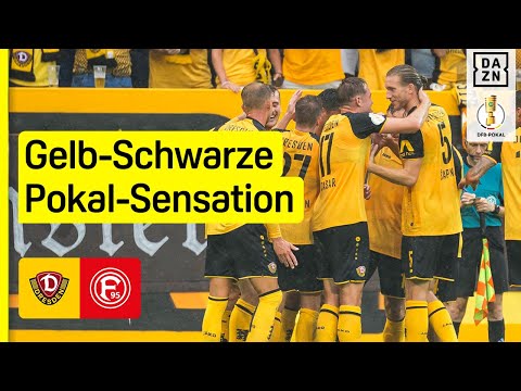 Meißner mit dem K.O.! Dynamo ringt schwache Fortuna nieder: Dresden - Düsseldorf | DFB-Pokal | DAZN