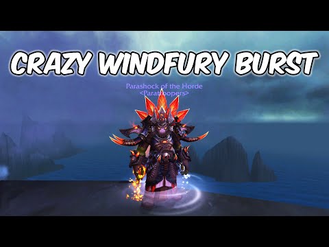 CRAZY WINDFURY BURST - Enhancement Shaman PvP