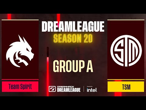 Dota2 - Team Spirit vs TSM - Game 1 - DreamLeague Season 20 - Group A