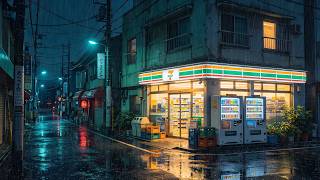 Japanese Street Night 🌙 Chill Music Lofi Rain Hip Hop Beats for Relax & Peaceful Nights