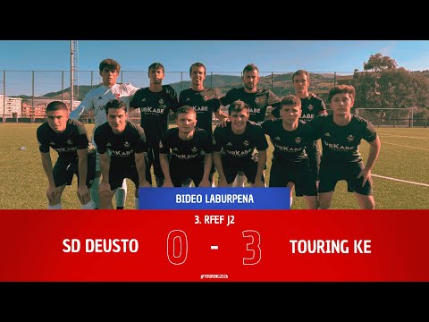 LABURPENA I SD Deusto 0-3 Touring KE (2. Jardunaldia)
