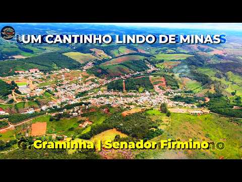 Graminha em Senador Firmino/MG: beleza simples vista do alto ✈️