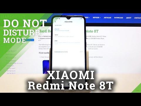 How to Allow Do Not Disturb Mode in XIAOMI Redmi Note 8T – DND Settings