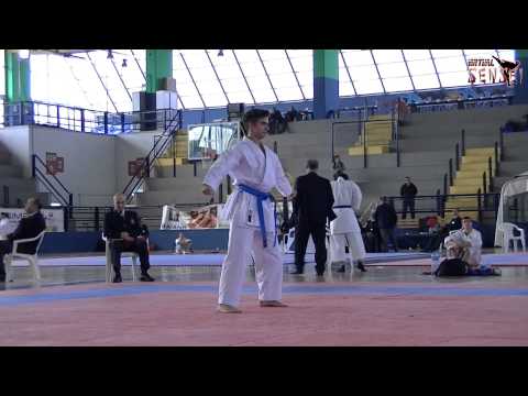 Gabriele Petroni - Kata Gankaku - Final - 4th FIJLKAM Open Campania Naples 2012
