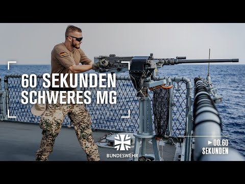 60 Sekunden: Schweres Maschinengewehr 12,7 mm M2 Browning