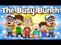 The Busy Bunch Fun Teamwork Song For Kids Hooray Kids Songs Nursery Rhymes
