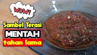 Download lagu Resep Sambel Terasi Mentah Biar Awet gak Cepet Basi - Resep 5 Menit mp3