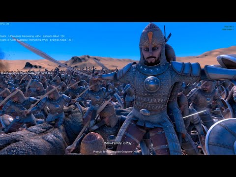 Persian vs Giant Cyclops - Ultimate Epic Battle Simulator