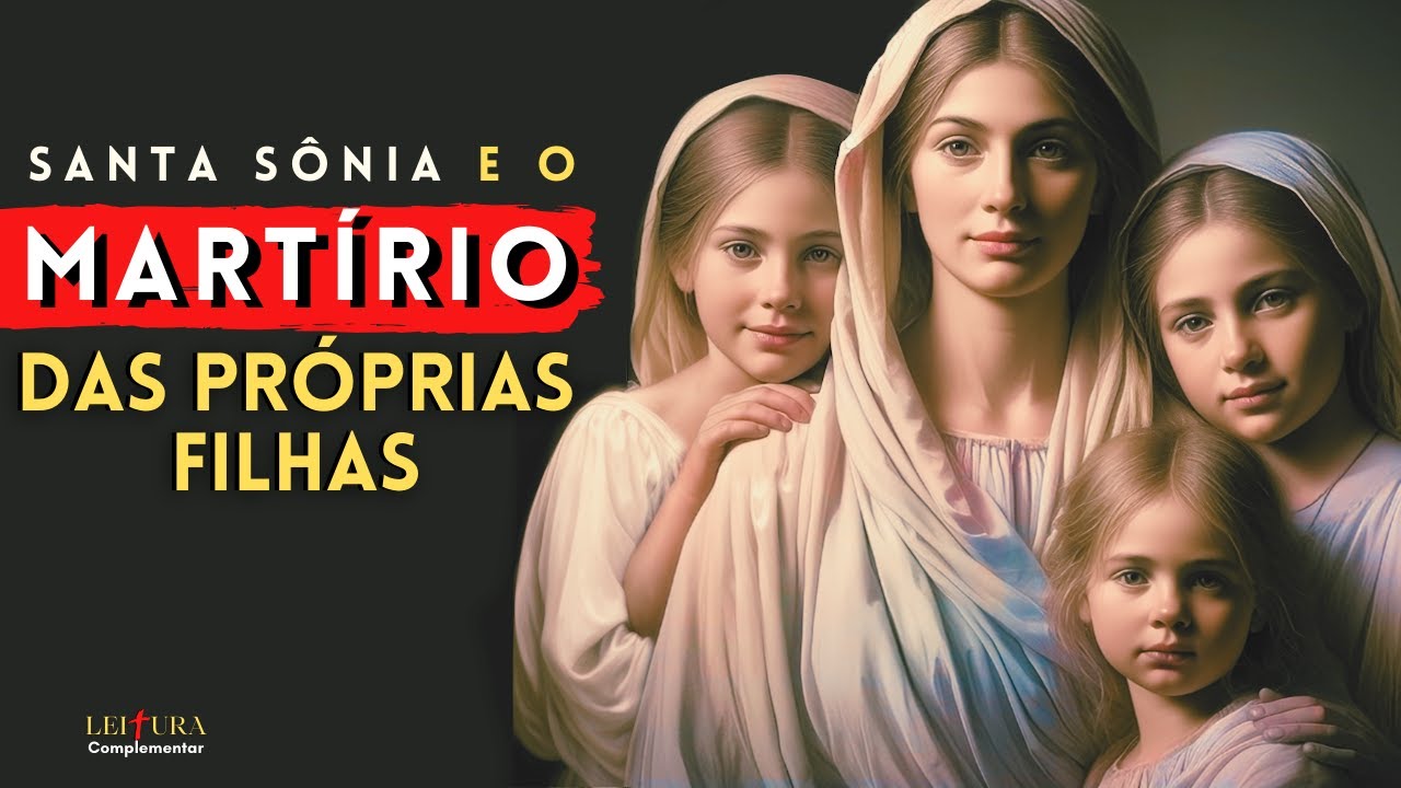 Santa Sônia e suas três filhas – Fé, Esperança e Caridade