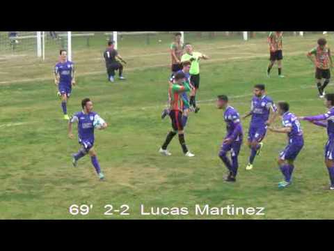 Sub 19 5° Fecha Torneo Apertura 2016 Defensor Sp 4 (L. Martinez x3 y M. Aramburu) - Dep. Maldonado 2