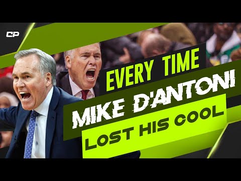 Every time Mike D'Antoni Lost His Cool