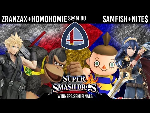 Sm4sh@Mines 80 - RRS|Zranzax + BEP|HomoHomie Vs. HLG|SAMFISH + Nite$ - Doubles Winners Semifinals