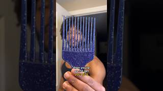 Stop picking your hair everyday