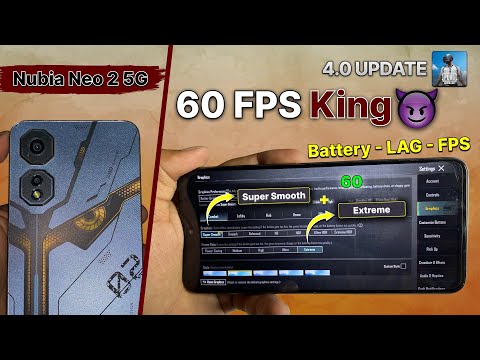 Nubia Neo 2 5G PUBG Test 😈 Best Gaming Devices Under 40k 🔥 - PUBG Test