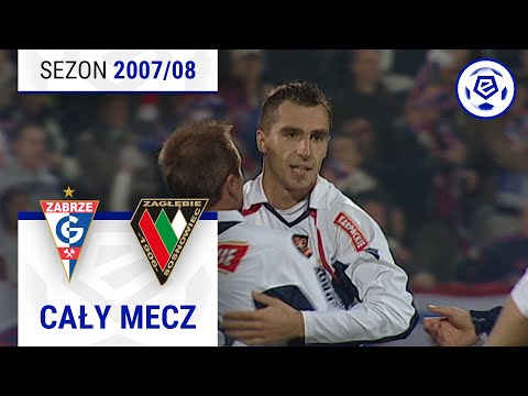 (2/2) Górnik Zabrze – Zagłębie Sosnowiec | CAŁY MECZ | Ekstraklasa 2007/08 | 10. Kolejka
