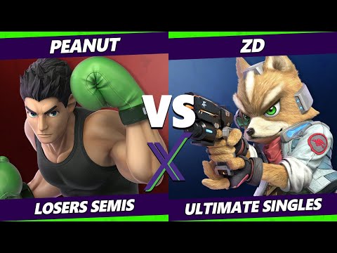 S@X 428 Losers Semis - ZD (Fox, Wolf) Vs. Peanut (Little Mac) Smash Ultimate - SSBU