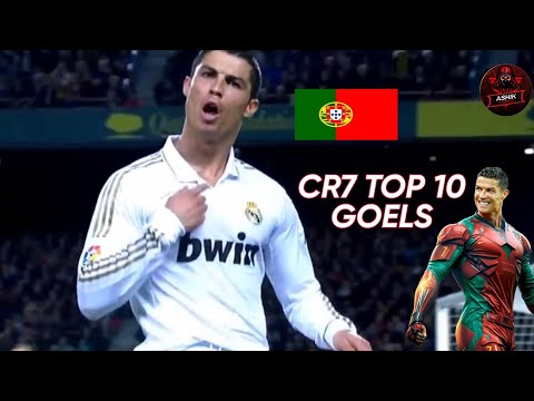 TOP 10 Goals Cristiano Ronaldo LaLiga Santander 