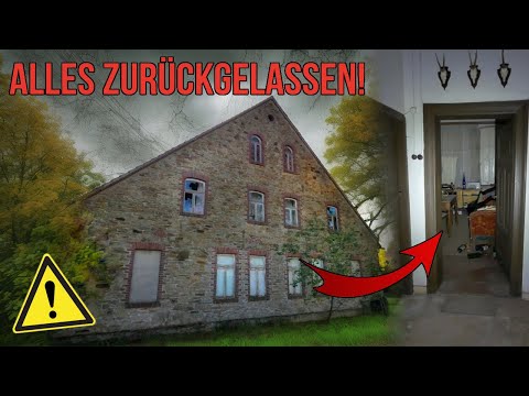 PLÖTZLICH FREMDE STIMMEN! VERLASSENEN MEGA BAUERNHOF ENTDECKT! | Lost Place