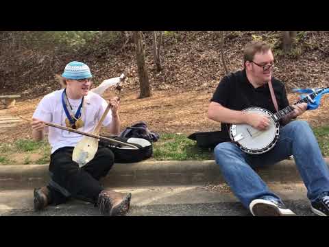 Robert McLaughlin - Damon Postle Tuvan Throat Singing and Bluegrass Хоомей