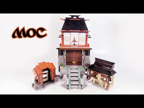 LEGO Rebuild: Airjitzu Temple Grounds MOC from 70590 Airjitzu Battle Grounds