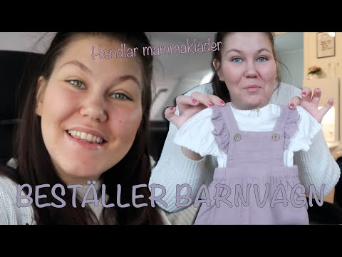 VLOGG - Köper barnvagn och mammakläder