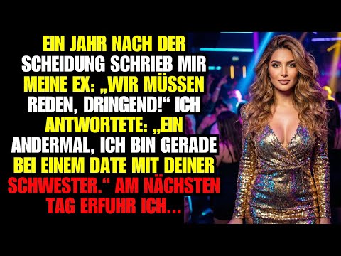 Ein Jahr nach der Scheidung schrieb mir meine Ex: „Wir müssen reden, dringend!“ Ich antworteteююю