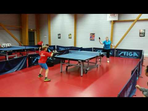 TENNIS DE TABLE (Rég.1 Fém.)  A.T.T. Le Havre 4 - 10 T.T. de l'Arche