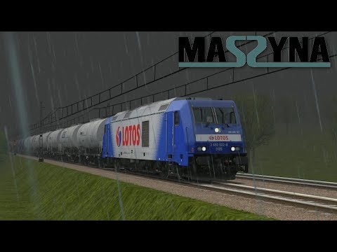 Symulator pociągu MaSzyna BR285 (BR285-127) + beczki
