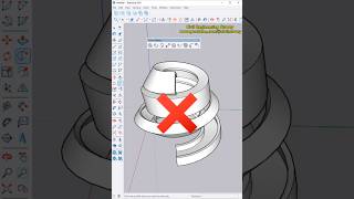 1-Click Spiral Ramp in SketchUp! 🚀 How to Make a Fast Circular Curve Ramp 🌀 in 20s!