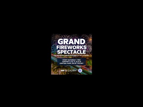 SM MOA Grand Fireworks Spectacle - January 17, 2026