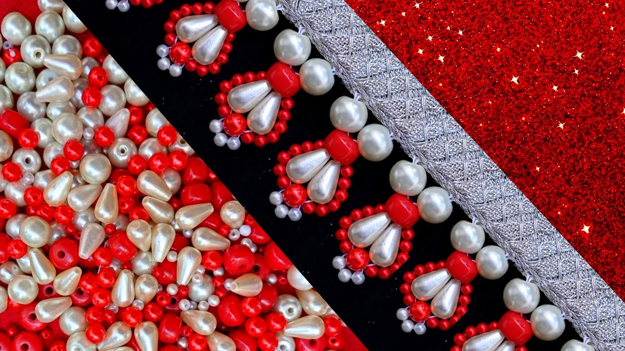 I'll teach you the most popular type of tassel embroidery in this post.#DIY🌺🌺🌺