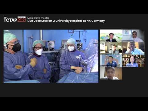 [TCTAP 2021 Virtual]Mitral Valve Theater - Live Case Session 2: University Hospital, Bonn, Germany