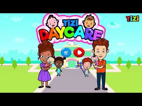 TIZI DAYCARE Gameplay - Take care of toddlers! | Pretend play games for kids
